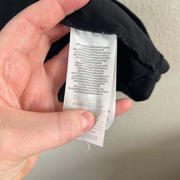 Muji Mens Black Short Sleeve Casual Crewneck T-Shirt XL - Picture 4 of 8